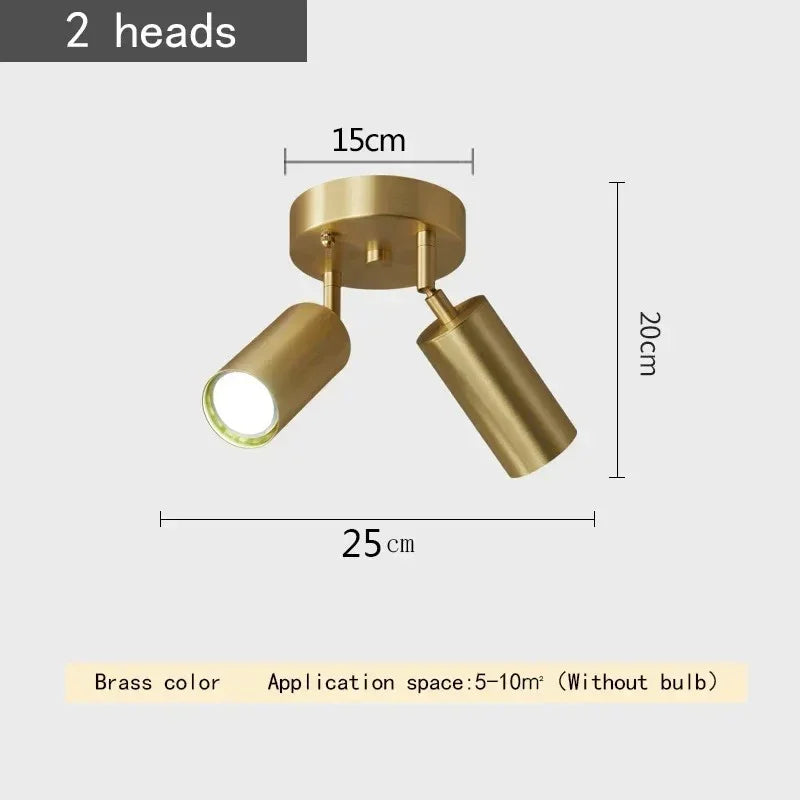 Gildora – Egyszerű, állítható mennyezeti lámpa