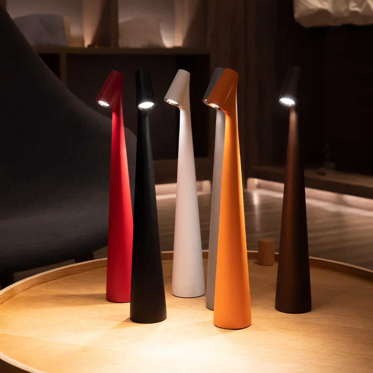 Velmora – Lampe de Table Minimaliste Moderne