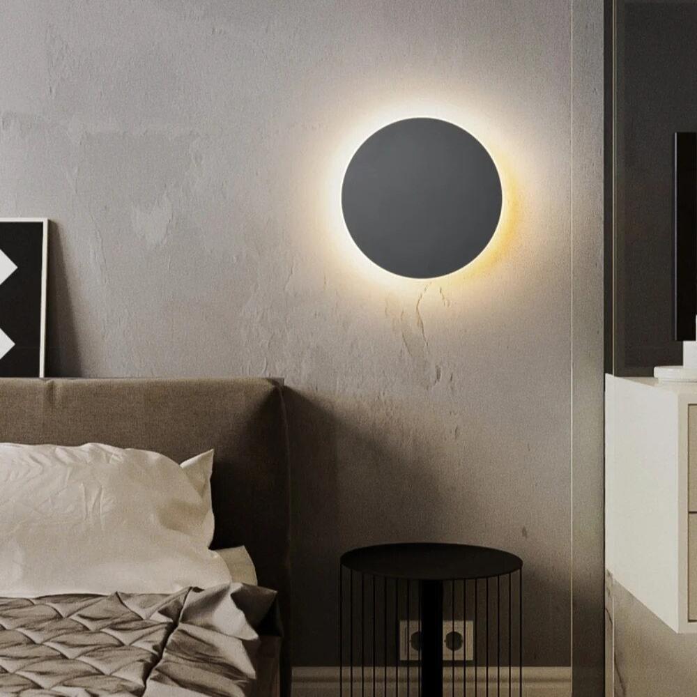 Luvien – Modern kerek LED beépíthető fali lámpa