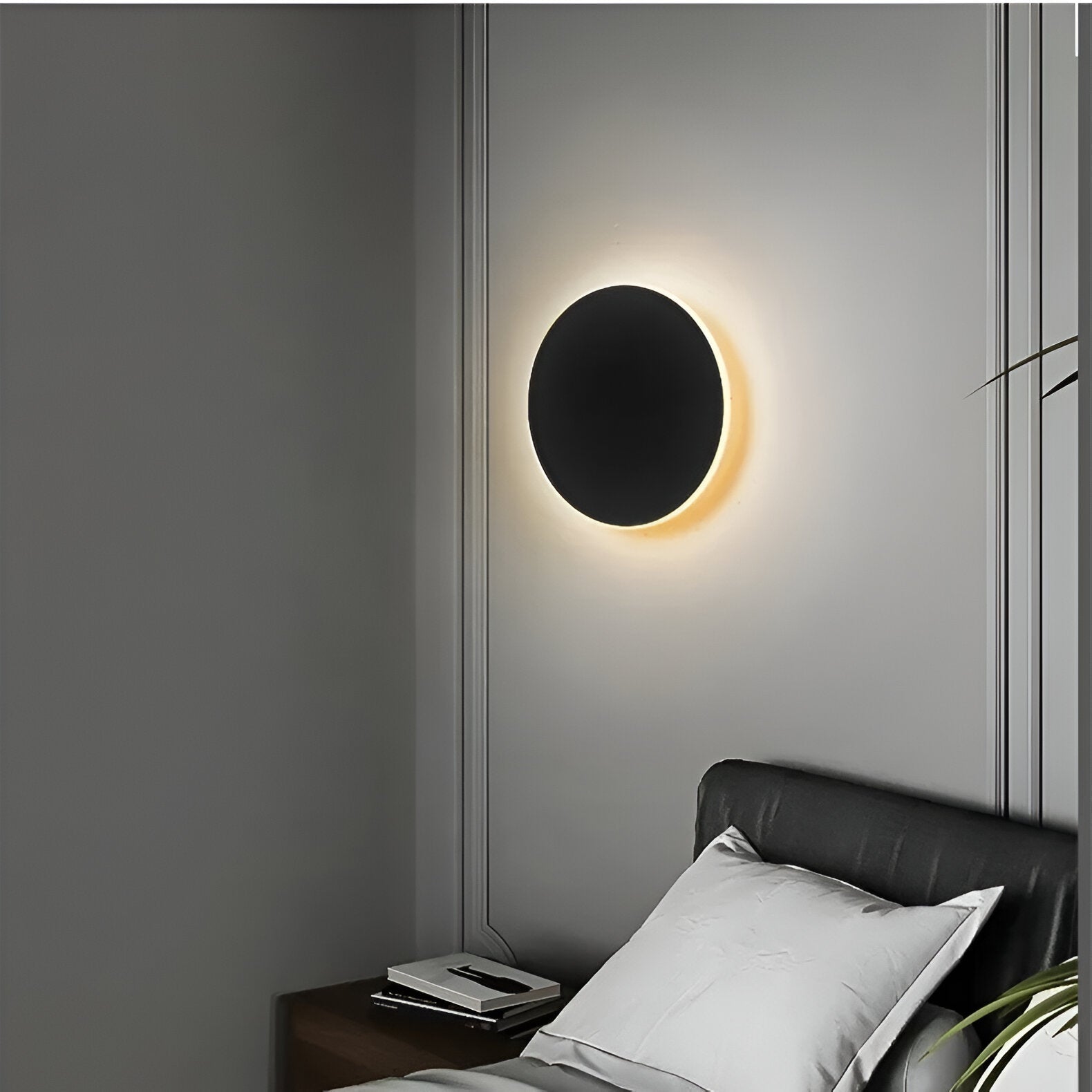 Luvien – Applique murale moderne ronde LED encastrée