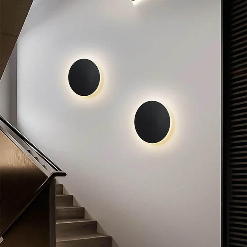 Luvien – Modern kerek LED beépíthető fali lámpa