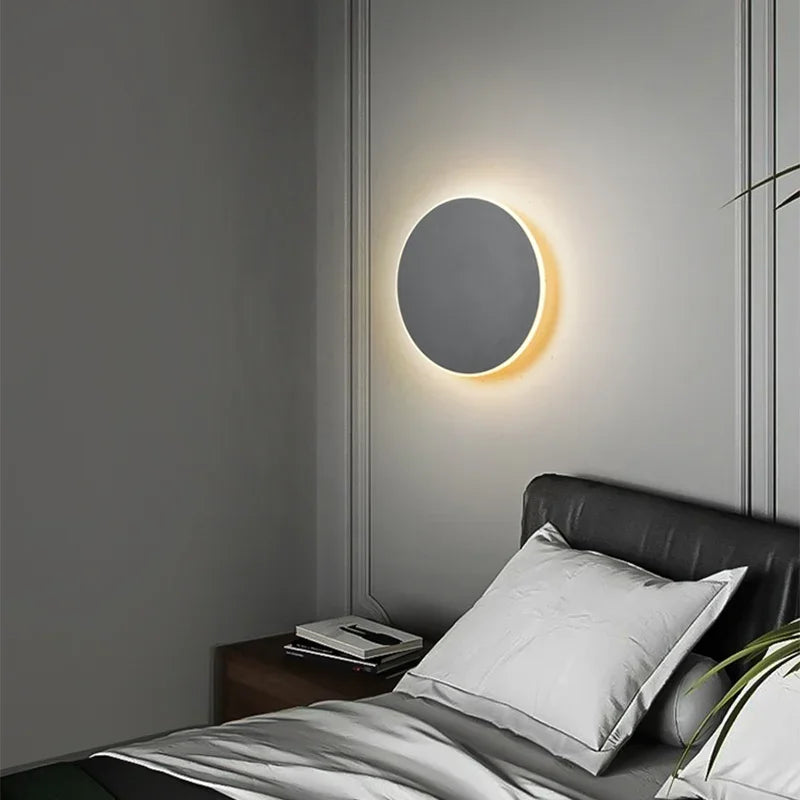 Luvien – Modern kerek LED beépíthető fali lámpa