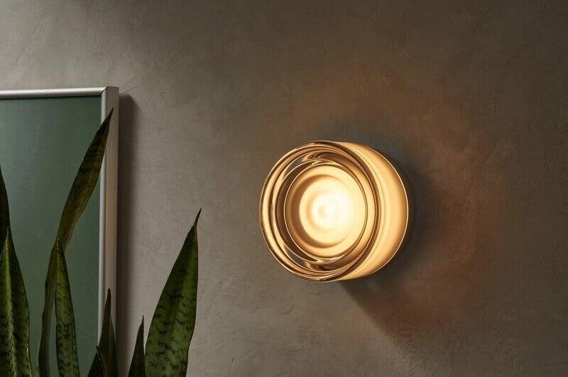 Amorda – Lámpara de Pared Redonda Moderna de Vidrio LED