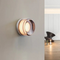 Amorda – Lámpara de Pared Redonda Moderna de Vidrio LED