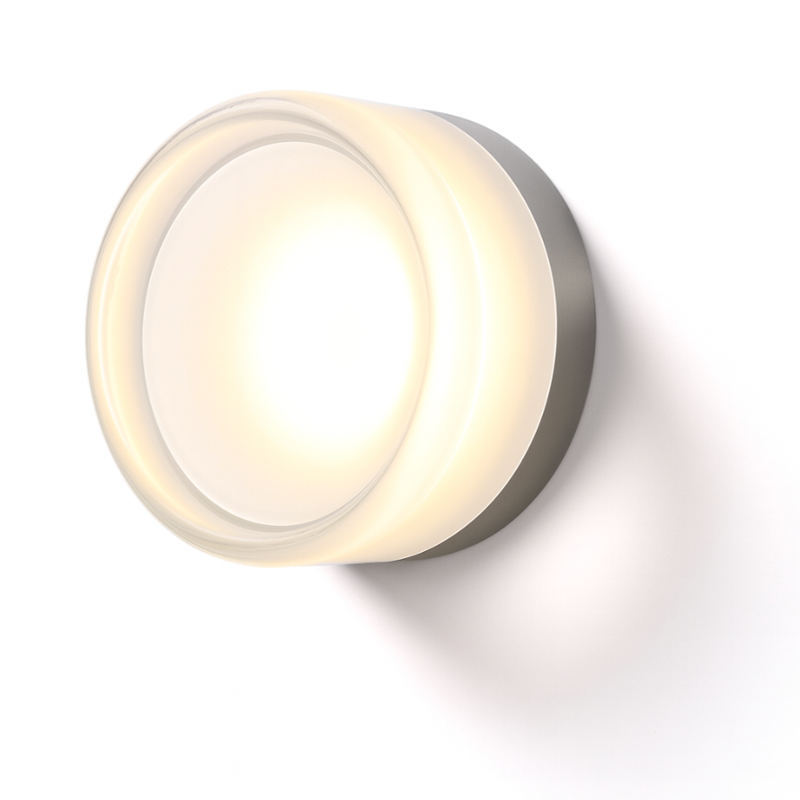 Amorda – Lámpara de Pared Redonda Moderna de Vidrio LED