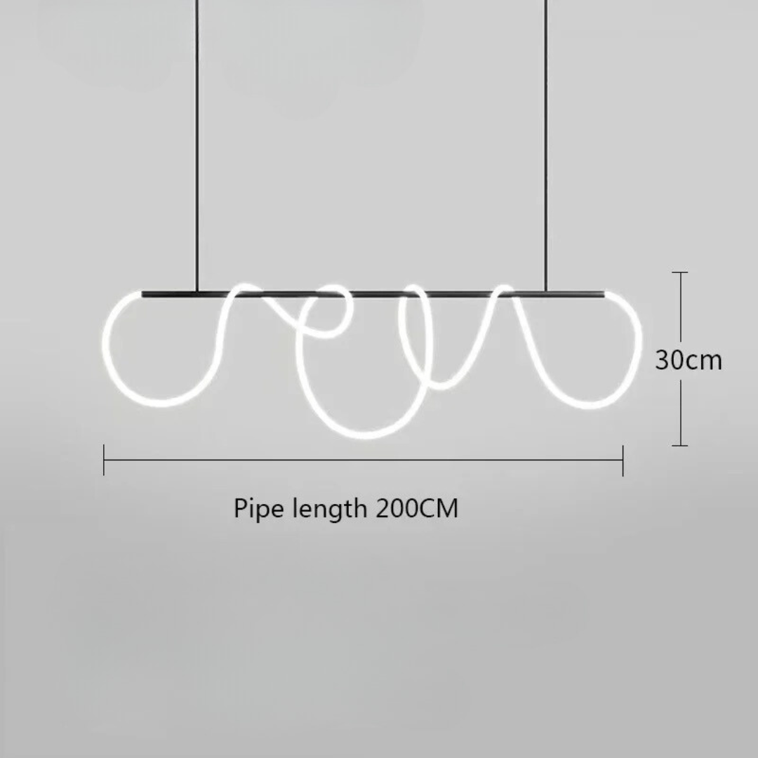 Celunara – Modern Sculptural LED Chandelier