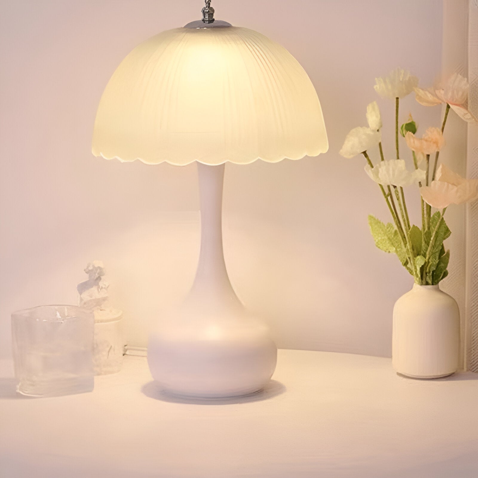 Duvaryn - Nordic Dome Iron Glass Table Lamp