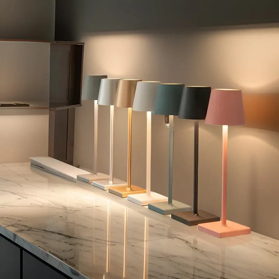 Aurenel - Skandináv alumínium vezeték nélküli LED asztali lámpa