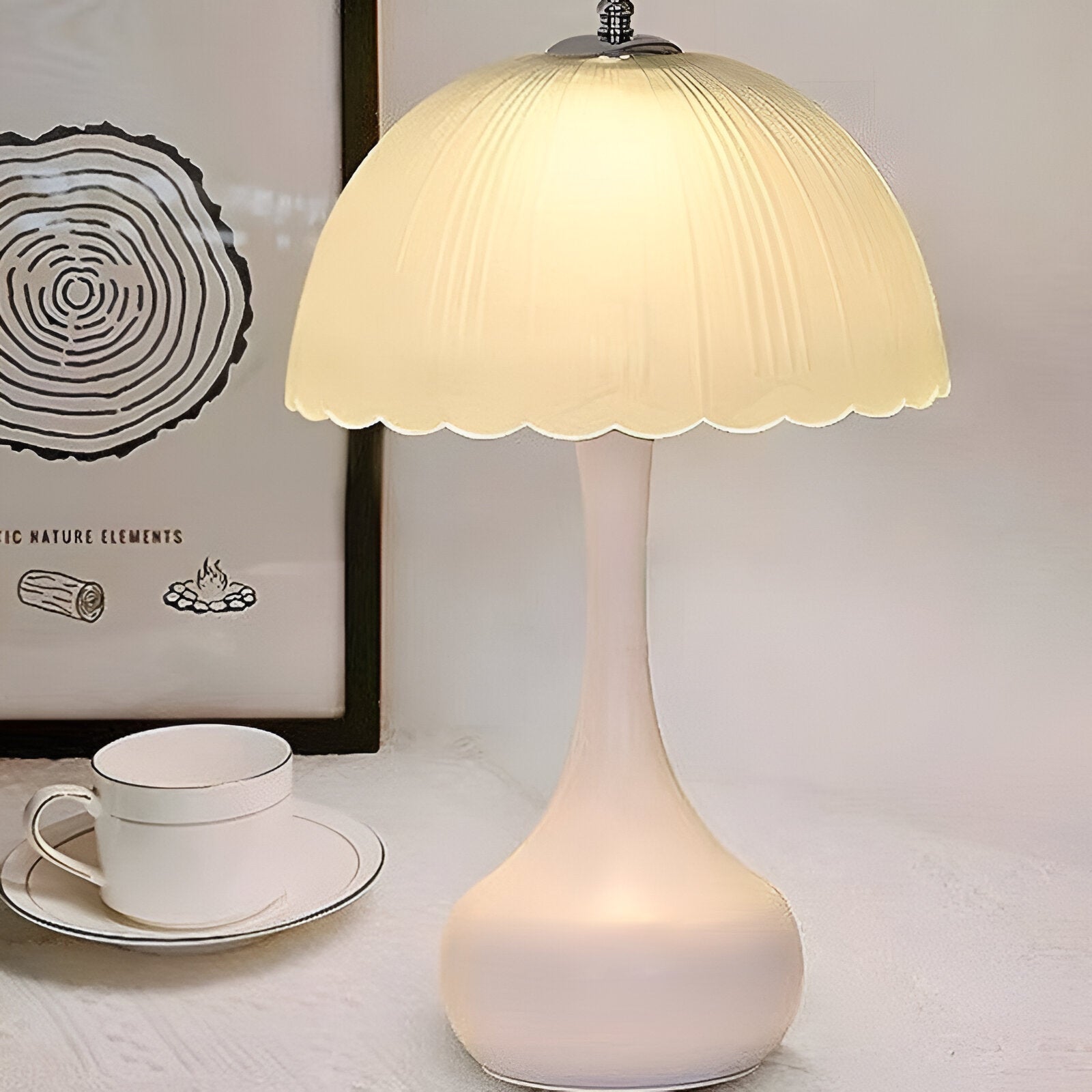 Duvaryn - Nordic Dome Iron Glass Table Lamp