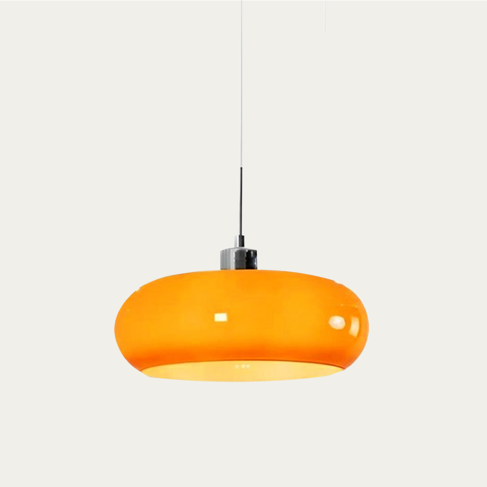 Neuvina – Bauhaus Glass Pendant Light With Hand Blown Shade
