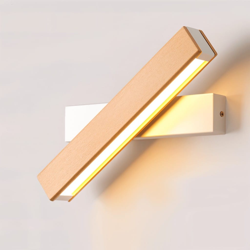 Aurevik – Aplique de Pared de Madera Ajustable