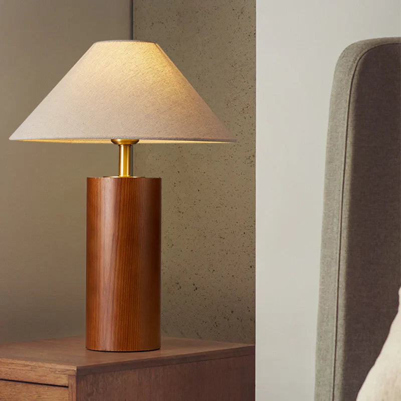 Renvara - korejská skládací stolní lampa v retro stylu