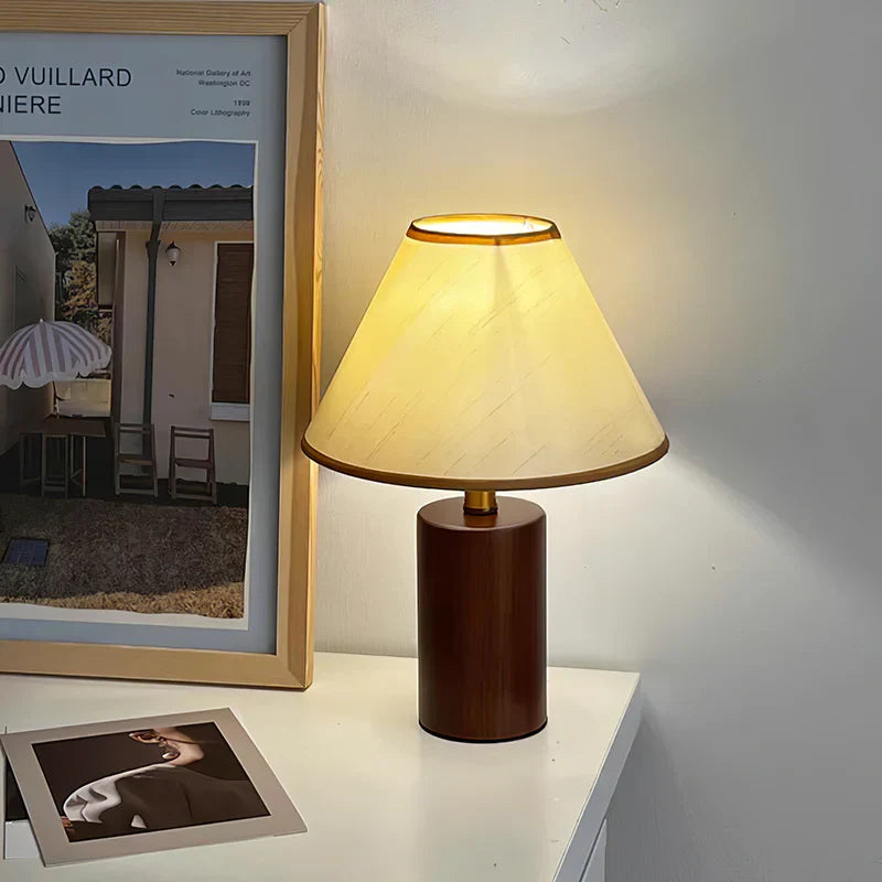 Renvara - korejská skládací stolní lampa v retro stylu