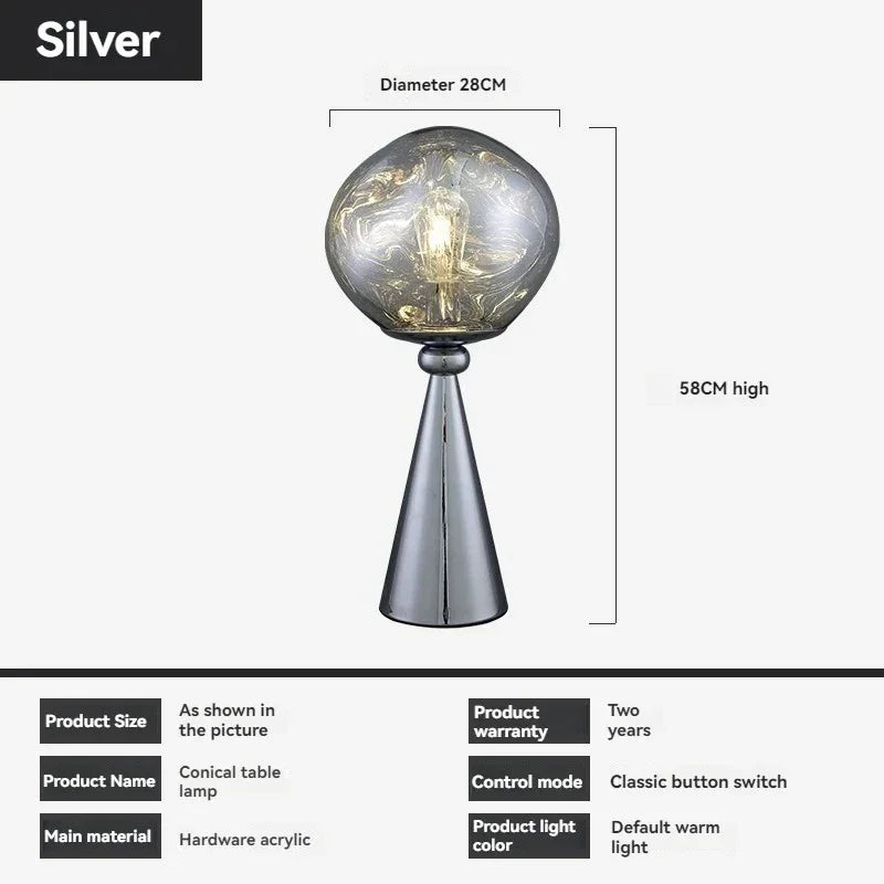 Vireya – Moderní stojací lampa s povrchem inspirovaným lávou