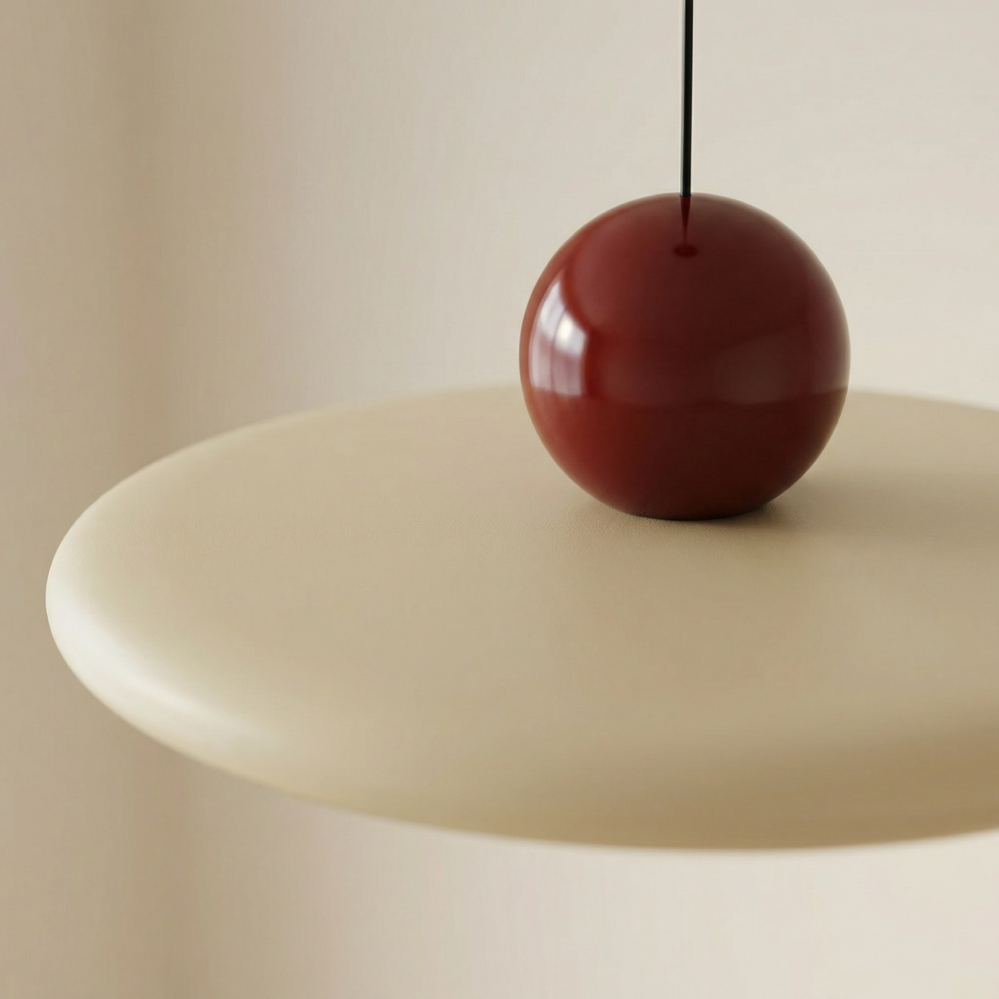 Clarion – závěsné skleněné svítidlo Bauhaus
