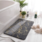 Carvelle – Tappeto antiscivolo lavabile con motivo marmo