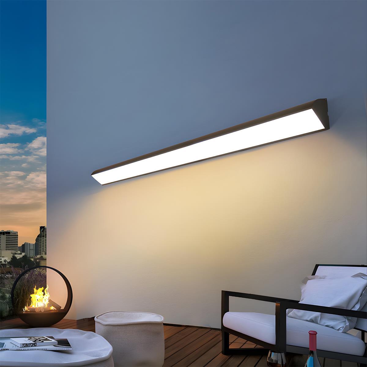 Cavarin – Moderne Udendørs LED Væglampe Vandtæt IP65 Lineært Design
