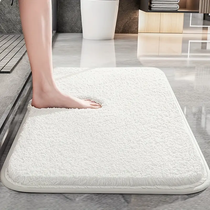 Serena – Tappetino da bagno di lusso antiscivolo con angoli arrotondati