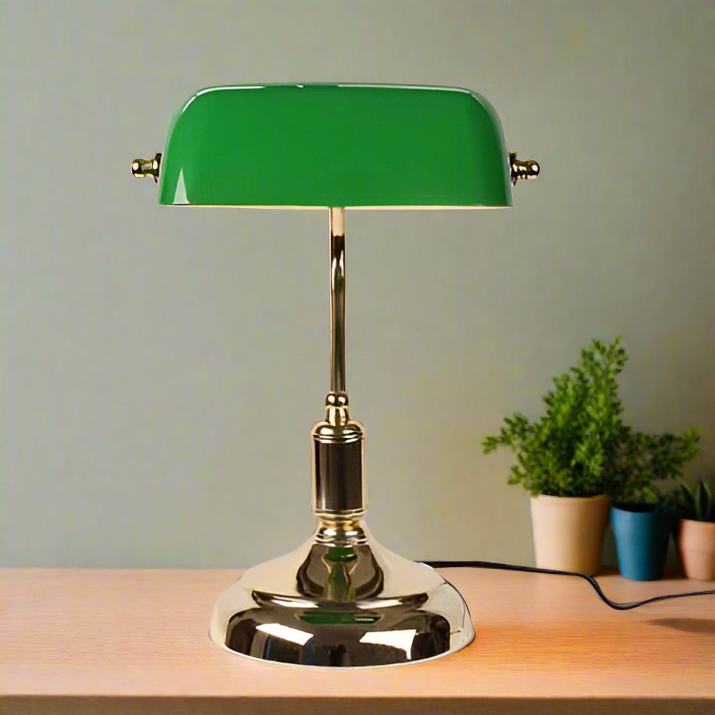 Alvionne - European Glass Table Lamp